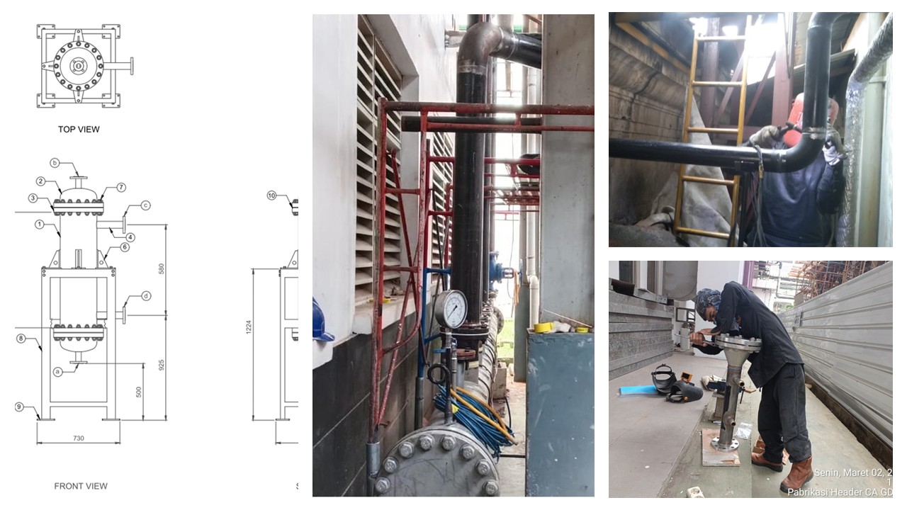 Factory Utility Installation